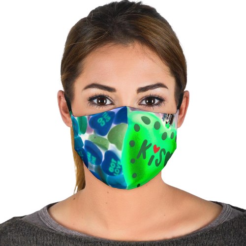 Face Mask Kiss 6601 w/Black