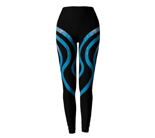 Leggings: Glacier Blues 1364-3