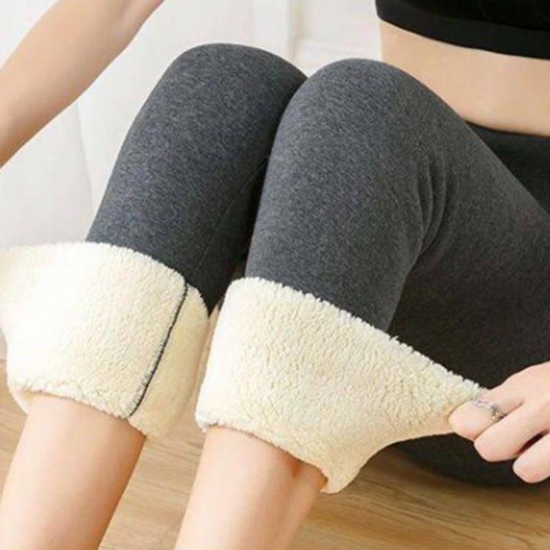 Women's Winter Warm Leggings with Cashmere Fleece lining