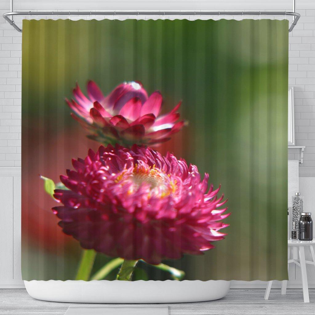 Shower Curtain: Paper Daisy 3253