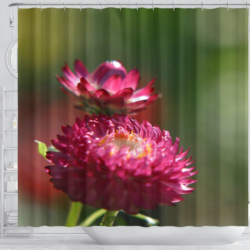 Shower Curtain: Paper Daisy 3253