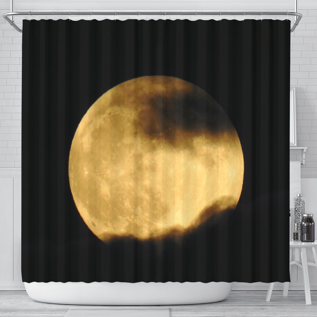 Full Moon Shower Curtain 0788