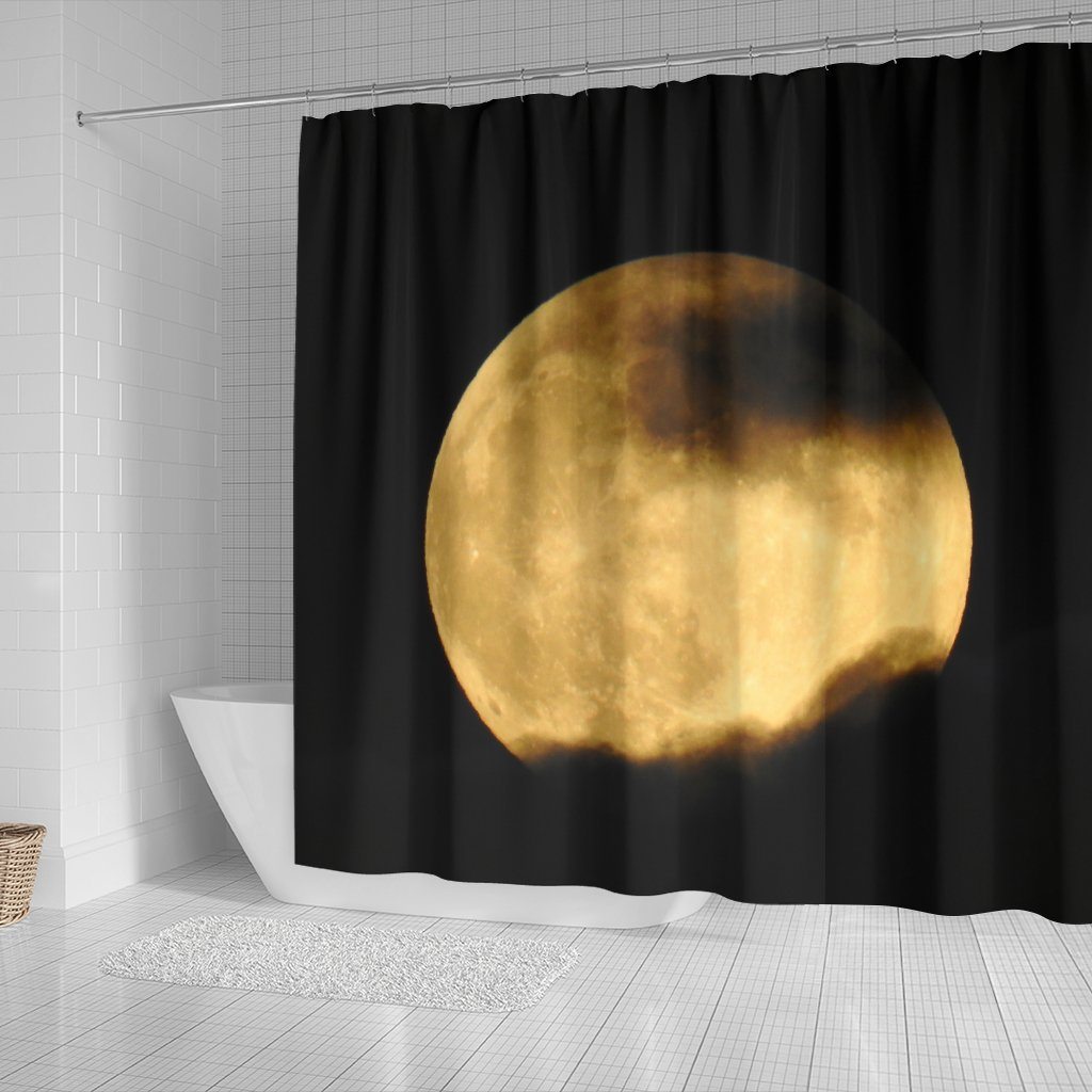 Full Moon Shower Curtain 0788