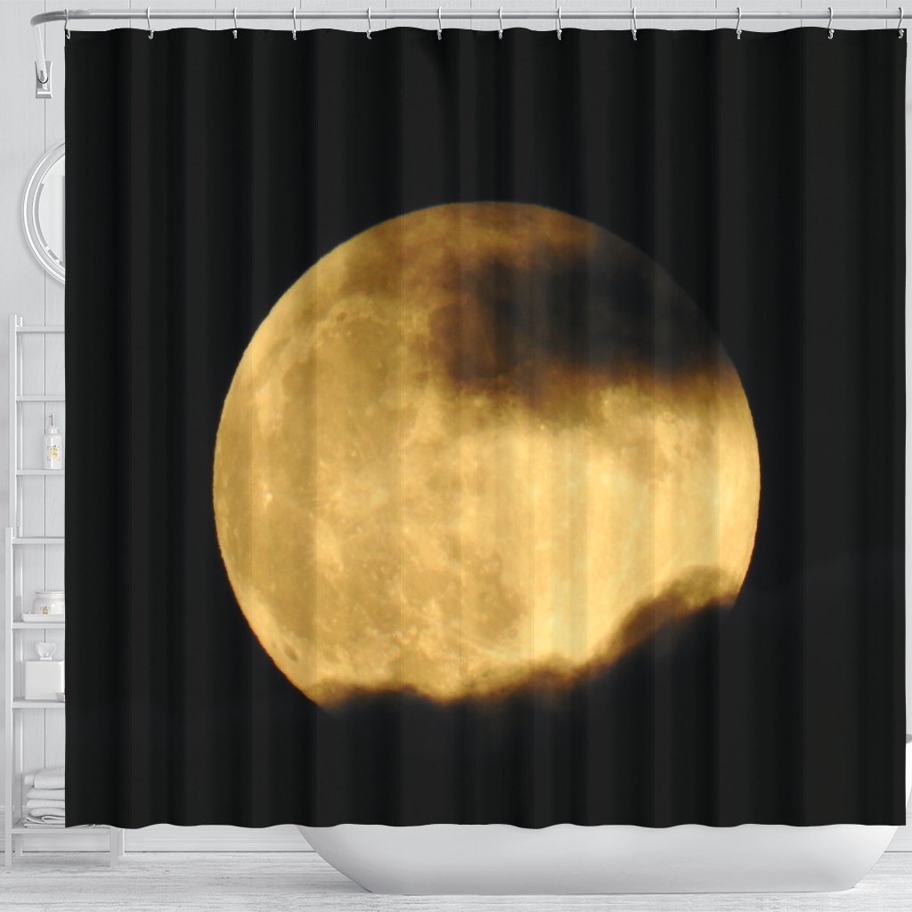 Full Moon Shower Curtain 0788