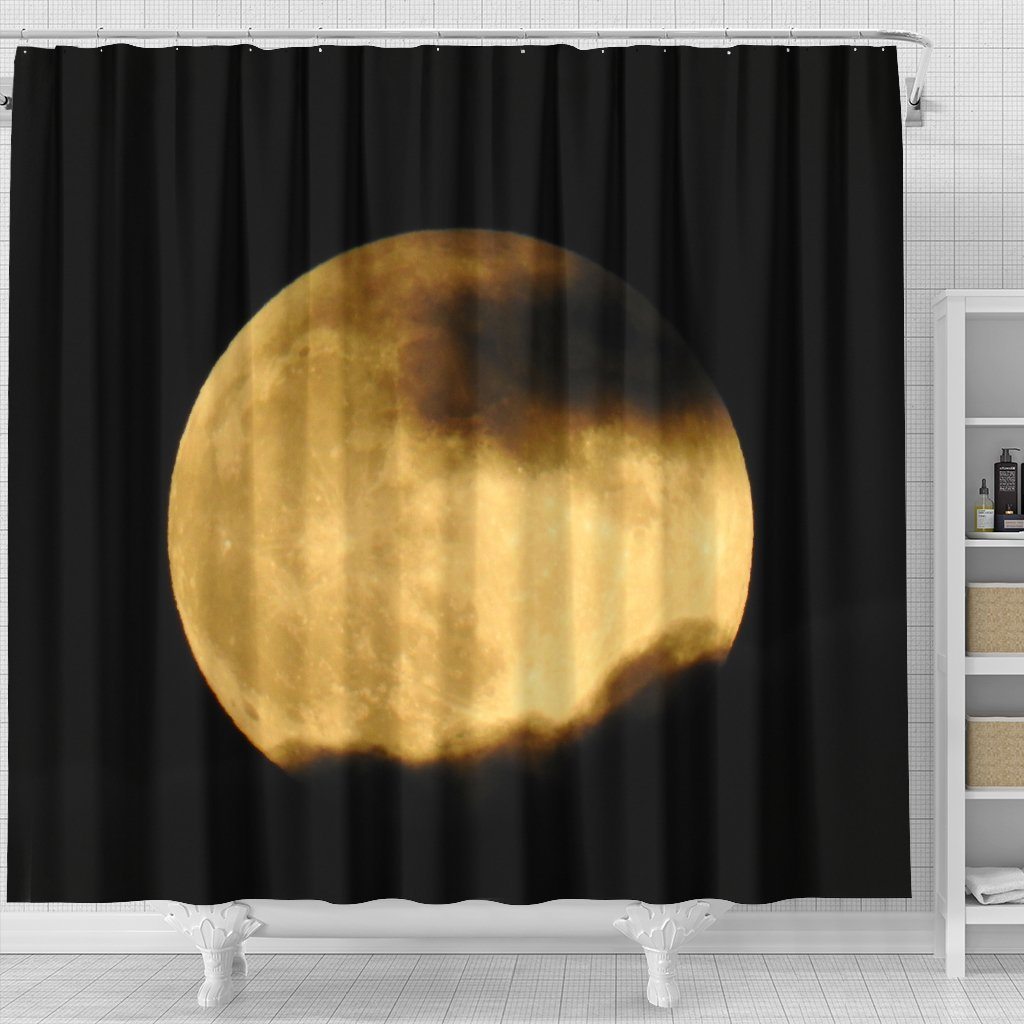 Full Moon Shower Curtain 0788