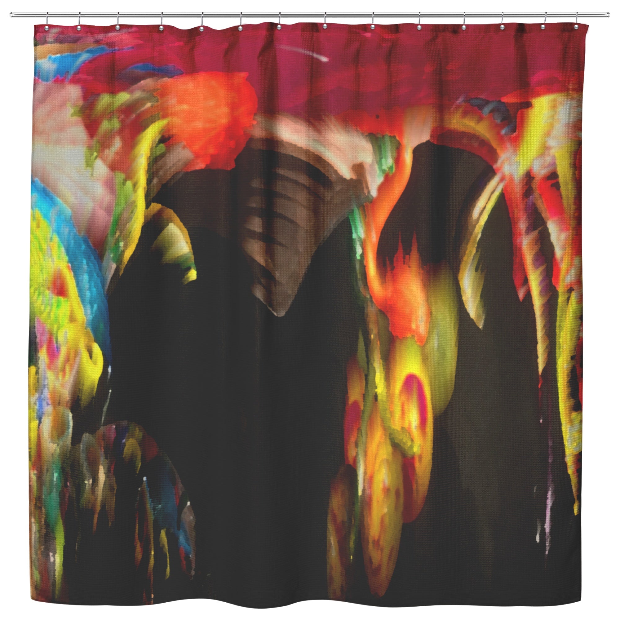 Shower Curtain: Molten Glass 9438