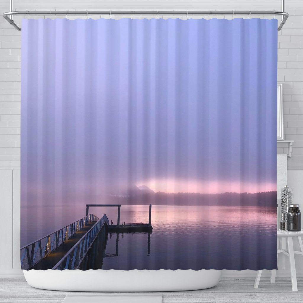 Shower Curtain: Sunrise E9040