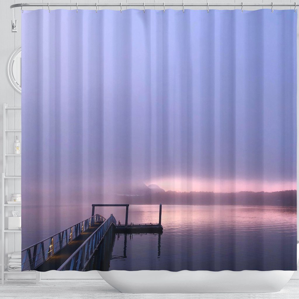 Shower Curtain: Sunrise E9040