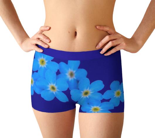 Boyshort Panties Forget-Me-Not 5427