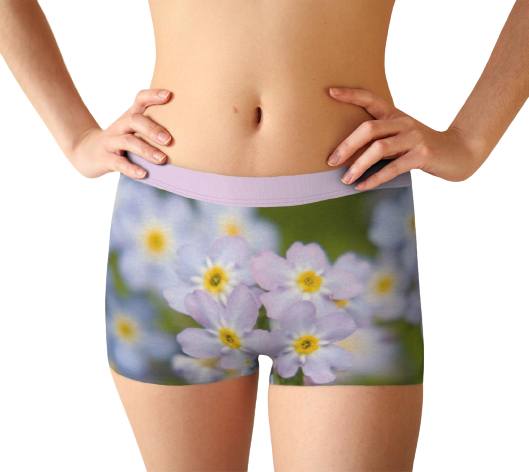 Boyshorts Undies, Women's Forget-Me-Not 5462