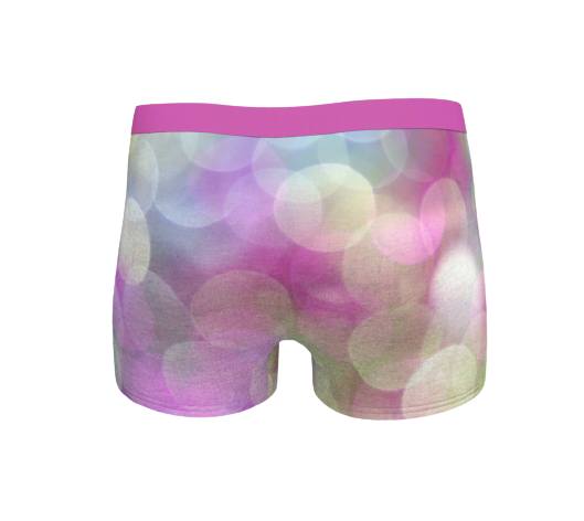 Boyshorts, Women's Bubbles with Pink 9512